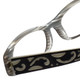 Calabria Designer Eyeglasses 854 Ebony :: Progressive