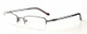 Calabria Viv Designer Eyeglasses 306 Silver Amethyst :: Progressive