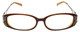 Calabria Designer Eyeglasses Dazzle VII Brown :: Rx Bi-Focal
