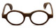 Calabria Designer Eyeglasses Calabria 856 Light Brown :: Rx Bi-Focal