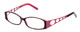 Calabria Designer Eyeglasses 808 Wine :: Rx Bi-Focal