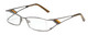 Calabria Designer Eyeglasses 813 Tangerine :: Rx Bi-Focal