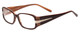 Calabria Designer Eyeglasses 827 Nutmeg :: Rx Bi-Focal