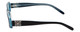 Calabria Designer Eyeglasses 840 Blue :: Rx Bi-Focal