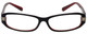 Calabria Designer Eyeglasses 847 Red :: Rx Bi-Focal