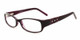 Calabria Viv Designer Eyeglasses 675 in Purple :: Rx Bi-Focal