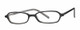 Calabria Viv Designer Eyeglasses 721 in Black-Grey :: Rx Bi-Focal