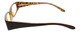 Calabria Viv Designer Eyeglasses 737 in Black Leopard :: Rx Bi-Focal