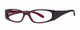 Calabria Viv Designer Eyeglasses 737 in Black-Purple :: Rx Bi-Focal