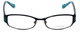 Lilly Pulitzer Designer Eyeglasses Cassidie in Black 52mm :: Custom Left & Right Lens