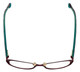 Lilly Pulitzer Designer Eyeglasses Callahan in Burgundy 50mm :: Rx Single Vision