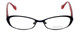 Lilly Pulitzer Designer Reading Glasses Callahan in Black 50mm