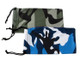 Camouflage Micro-Fiber Drawstring Eyglasses/Sunglasses Case Blue or Green Camo