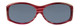 Jonathan Paul Polarized Fitover Eyewear Kids XS X-SMALL Glides Red-Licorice&Grey