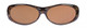 Jonathan Paul Polarized Fitover Sunglasses SMALL Aurora Brown-Marble&Amber AR008A
