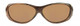 Jonathan Paul® Fitovers Eyewear Medium Lotus in Brushed-Horn & Amber LS002A