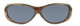 Jonathan Paul® Fitovers Eyewear Medium Lotus in Brushed-Horn & Gray LS002