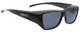 Jonathan Paul® Fitovers Eyewear Large Neera in Midnite-Oil & Gray NR001