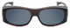 Jonathan Paul Polarized Fitover Eyewear Large Classic Series Tortoise&Gray Fl012