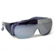 CALABRIA 1003M Economy Fitover with UV PROTECTION IN SILVER MIRROR ANSI Z80.3