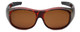 Calabria 7659 Polarized FitOver Sunglasses Medium Size 6 COLOR OPTIONS 5.25"x1.6