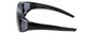 Calabria 7659 Polarized FitOver Sunglasses Medium Size 6 COLOR OPTIONS 5.25"x1.6