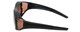 Calabria 7659 Drivers FitOver Sunglasses with Copper Lens Large Size