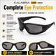 Calabria 23BF Bi-Focal Safety Glasses UV Protection Smoke Z87. Rate ShatterProof