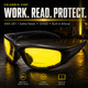 Calabria 23BF Bi-Focal Safety Glasses UV Protect Yellow Copper Rate ShatterProof