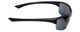 Calabria Sport Wrap 202BF Bi-Focal Safety Glasses in MATTE Black CHOOSE POWER