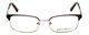 Eddie Bauer Designer Semi-Rimless Reading Glasses EB8237 Brown 51mm CHOOSE POWER