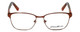 Eddie-Bauer Designer Reading Glasses EB8323 Brown Marble Stripe 53mm PICK POWER