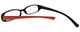 Calabria 834 Designer Reading Glasses w/Ostrich Case in 99 Color&Power Options
