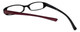 Calabria 834 Designer Reading Glasses w/Ostrich Case in 99 Color&Power Options