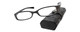 Calabria 834 Designer Reading Glasses w/Ostrich Case in 99 Color&Power Options