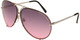 M - Gun-Metal Frame with Grey Gradient & Pink Mirror lens