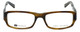 John Varvatos Designer Eyeglasses V341AF in Olive-Horn 53mm :: Custom Left & Right Lens