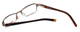 Converse Designer Eyeglasses Energy in Brown 44mm :: Rx Single Vision