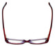 Converse Designer Reading Glasses Let's Go in Black Purple Red 46 mm X-Small