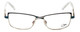 Cazal Designer Eyeglasses 4215-001 in Turquoise 53mm :: Custom Left & Right Lens