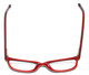 Calabria Viv Designer Reading Glasses 869 in Black-Red 51mm