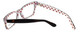Calabria Viv Designer Reading Glasses 870 in Demi-White 55mm