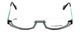 Eyefunc Designer Eyeglasses 288-18 in Gold & Blue 49mm :: Custom Left & Right Lens
