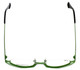 Eyefunc Designer Eyeglasses 288-54 in Silver & Green 49mm :: Rx Single Vision