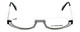 Eyefunc Designer Eyeglasses 288-69 in Black & White 49mm :: Rx Single Vision