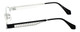 Eyefunc Designer Reading Glasses 288-69 in Black & White 49mm