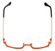 Eyefunc Designer Reading Glasses 530-18 in Brown & Orange 50mm