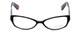 Paul Smith Designer Eyeglasses PS297-BHPL in Black-Horn-Purple 52mm :: Custom Left & Right Lens
