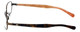 Paul Smith Designer Eyeglasses PS1008-MCOABL in Demi Copper 51mm :: Custom Left & Right Lens