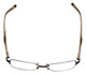 Vera Wang Designer Eyeglasses V327 in Brown 50mm :: Custom Left & Right Lens